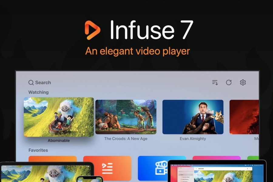 超强全能视频播放器Infuse Pro for Mac  7.4